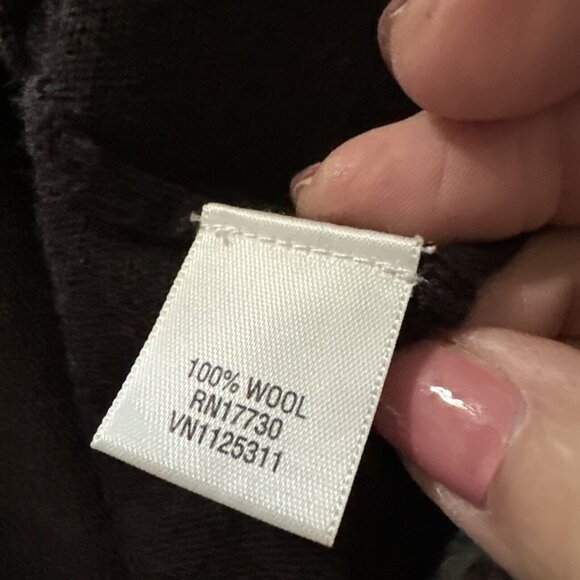 Merona‎ Target Brown 100% Wool Cardigan Sweater With Belt Small - Picture 5 of 5